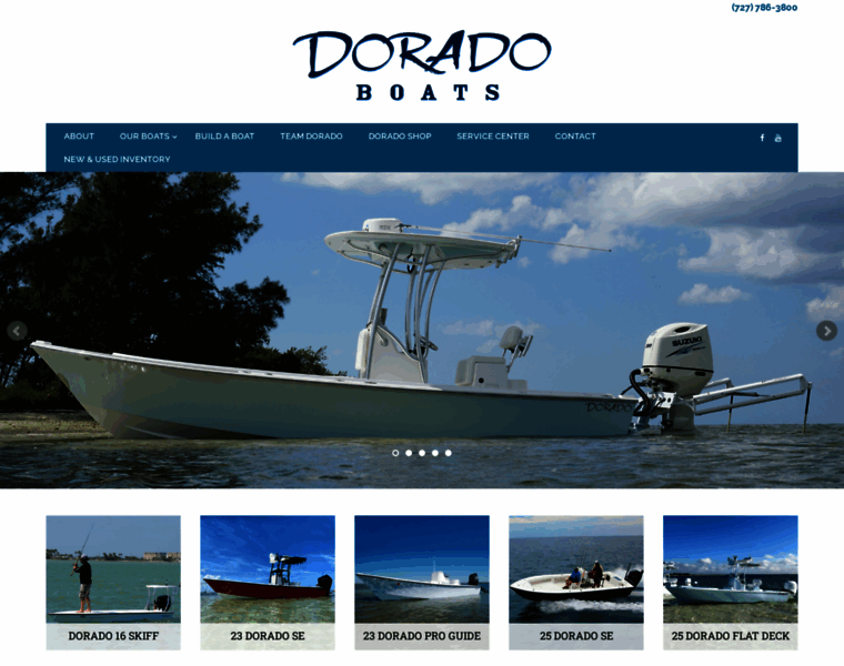 Doradocustomboats.com thumbnail