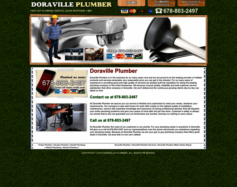Doravilleplumber.net thumbnail