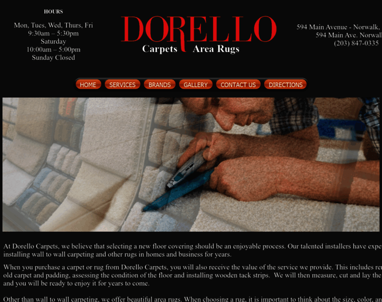 Dorellocarpets.net thumbnail