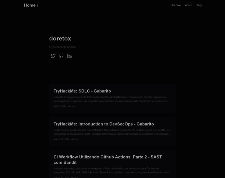Doretox.com thumbnail