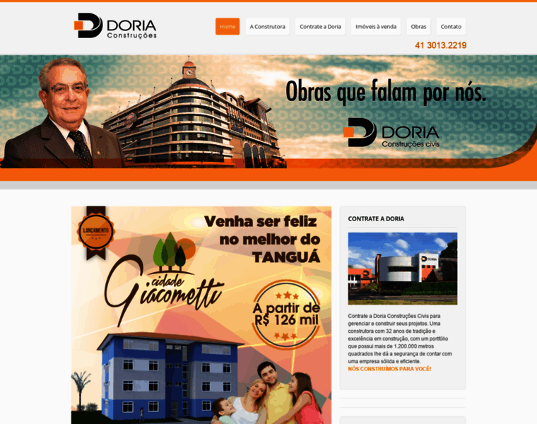 Doriaconstrucoes.com.br thumbnail