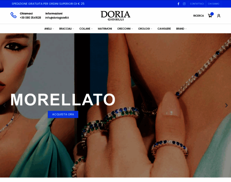 Doriagioielli.it thumbnail