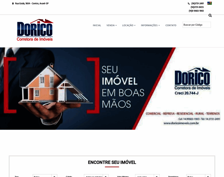 Doricoimoveis.com.br thumbnail