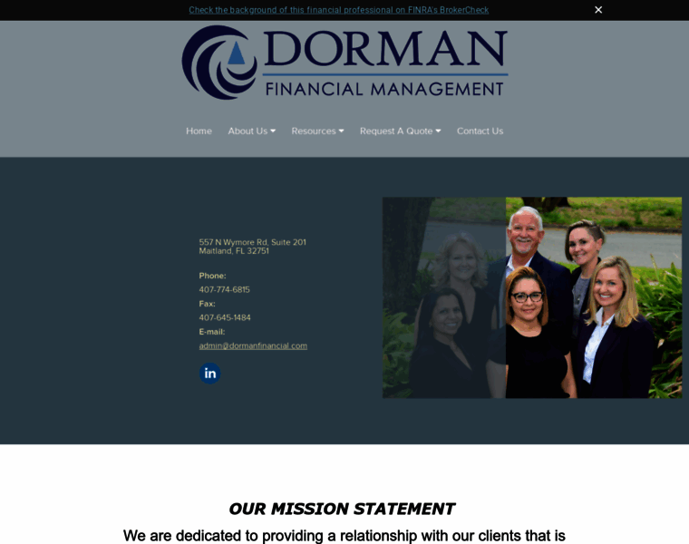 Dormanfinancial.com thumbnail