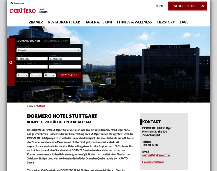 Dormero-hotel-stuttgart.de thumbnail