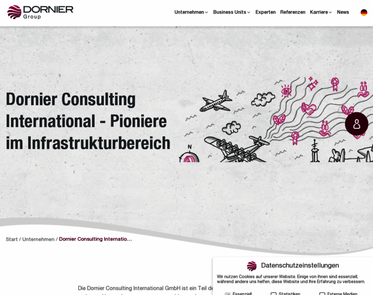 Dornier-consulting.com thumbnail