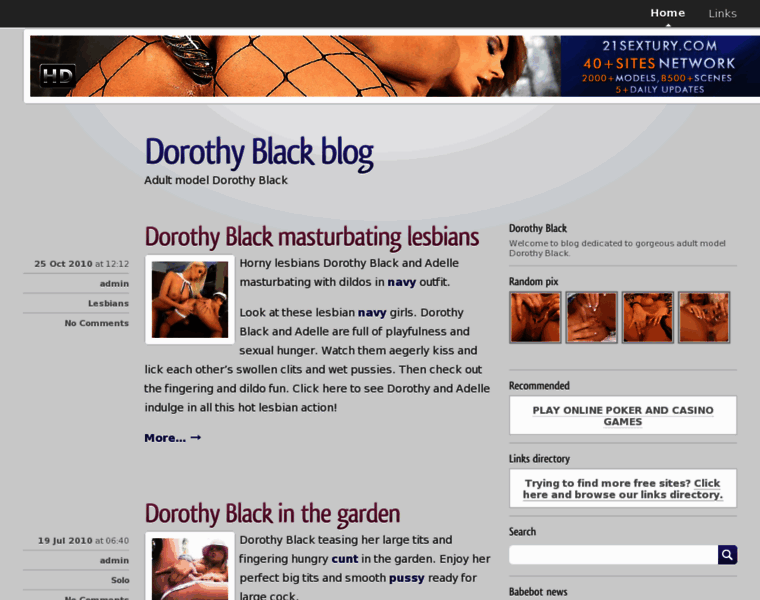 Dorothy-black.net thumbnail