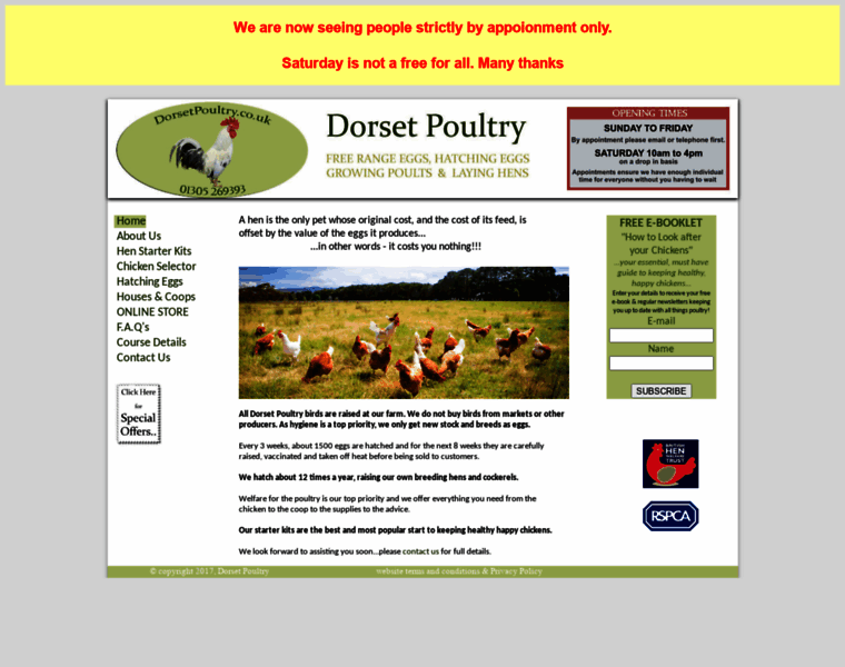 Dorsetpoultry.co.uk thumbnail