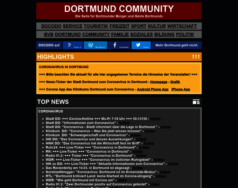 Dortmund-community.de thumbnail