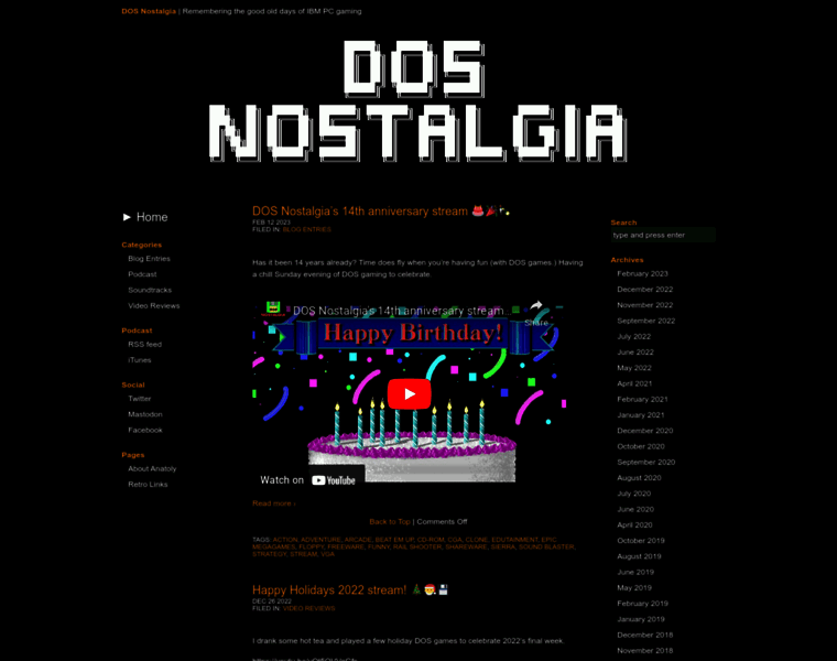 Dosnostalgia.com thumbnail