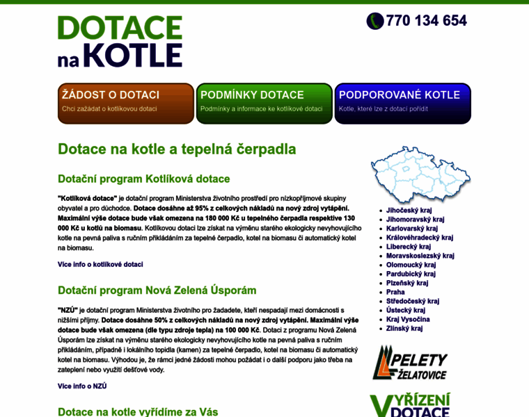 Dotace-kotle.cz thumbnail