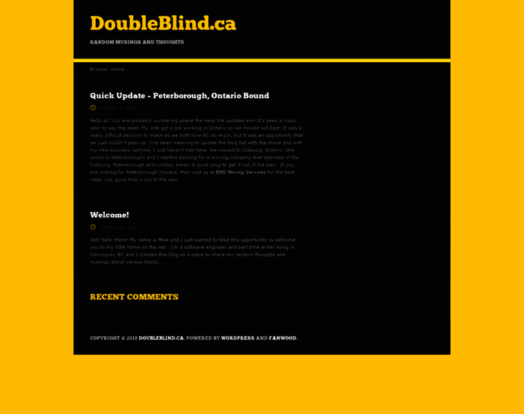 Doubleblind.ca thumbnail
