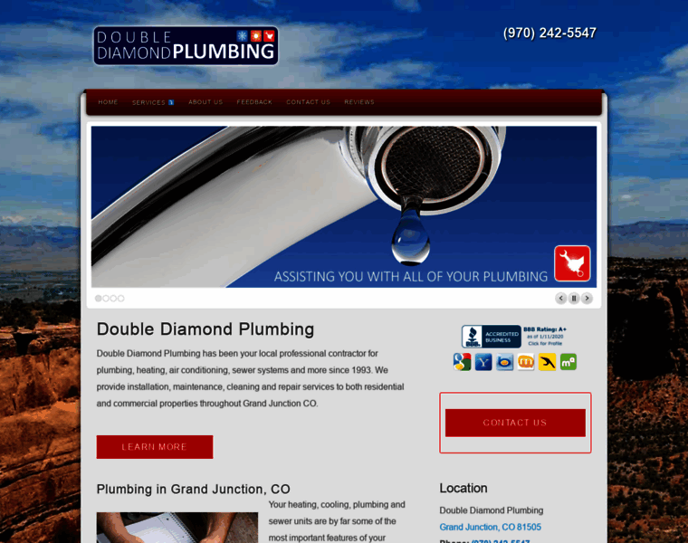 Doublediamondplumbinghvac.com thumbnail