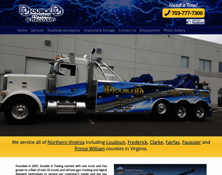 Doubledtowing.net thumbnail