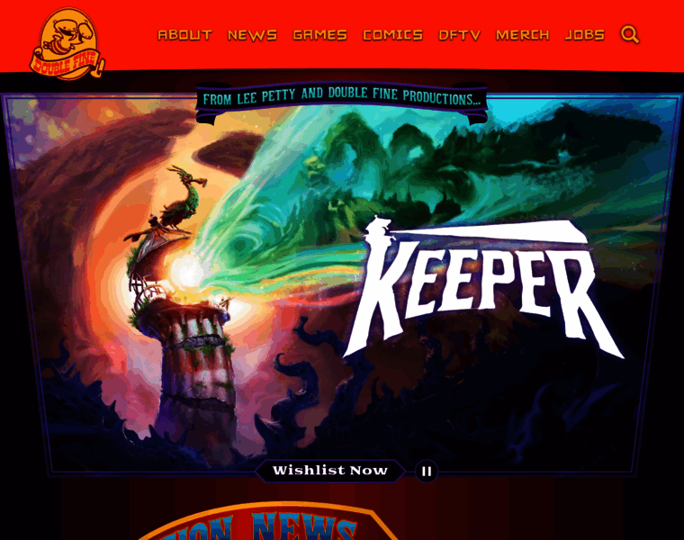 Doublefine.com thumbnail