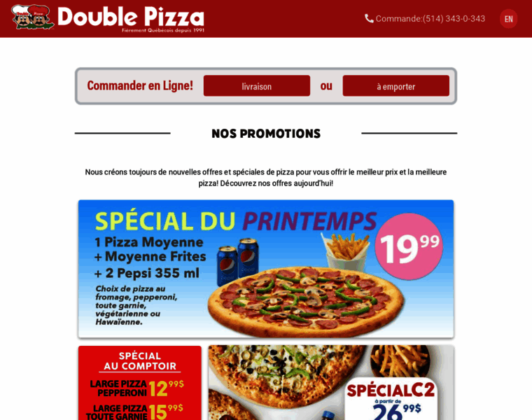 Doublepizza.net thumbnail