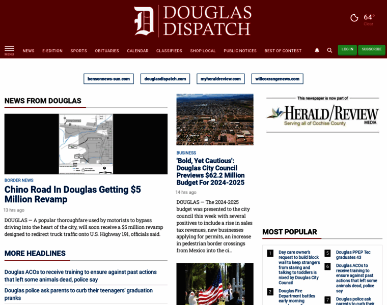 Douglasdispatch.com thumbnail