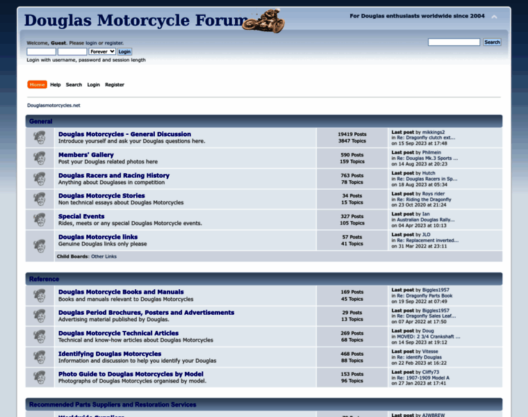 Douglasmotorcycles.net thumbnail