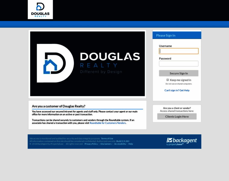 Douglasrealty.backagent.net thumbnail