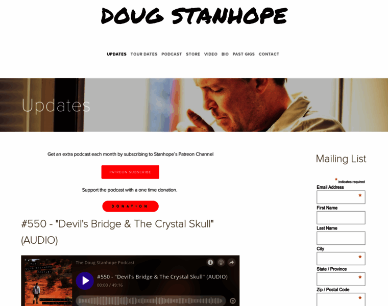 Dougstanhope.com thumbnail