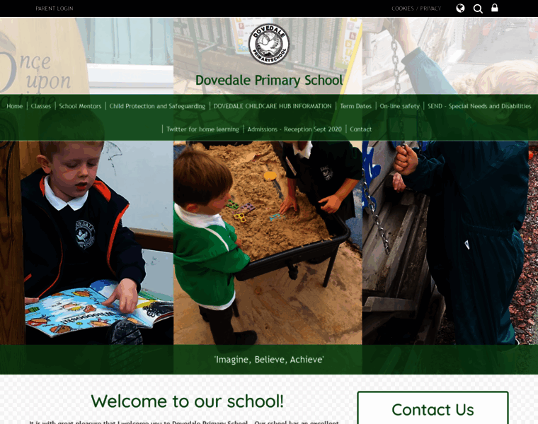 Dovedaleprimary.co.uk thumbnail