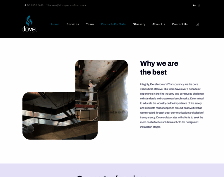 Dovepassivefire.com.au thumbnail Dovepassivefire.com.au thumbnail