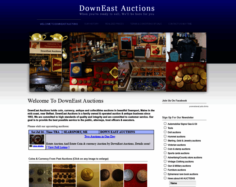 Downeastauctions.com thumbnail