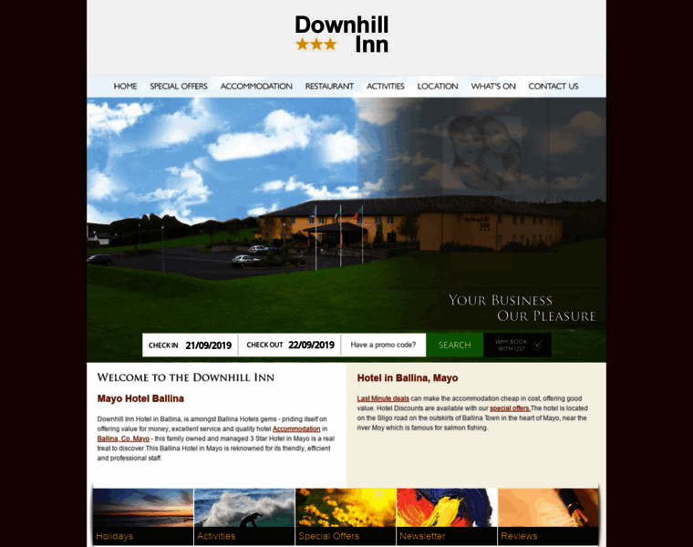 Downhillinn.ie thumbnail