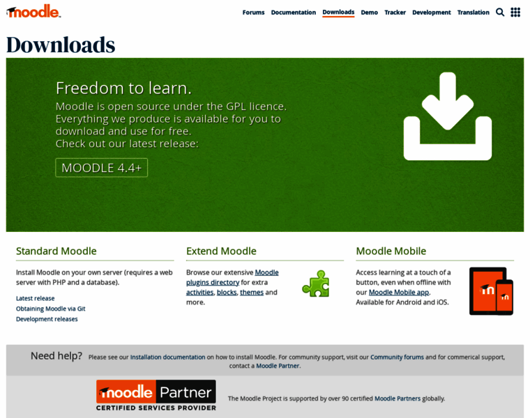 Download.moodle.org thumbnail