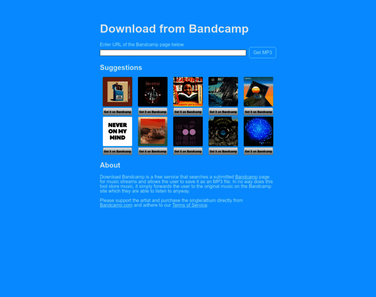 Downloadbandcamp.com thumbnail