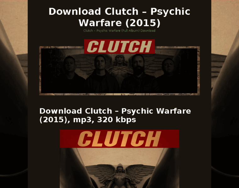 Downloadclutchpsychicwarfare.wordpress.com thumbnail