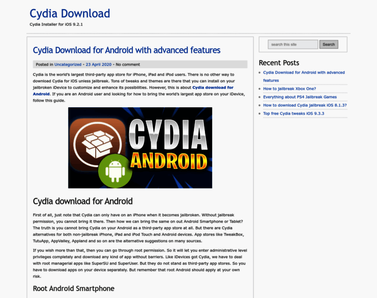 Downloadcydia.net thumbnail