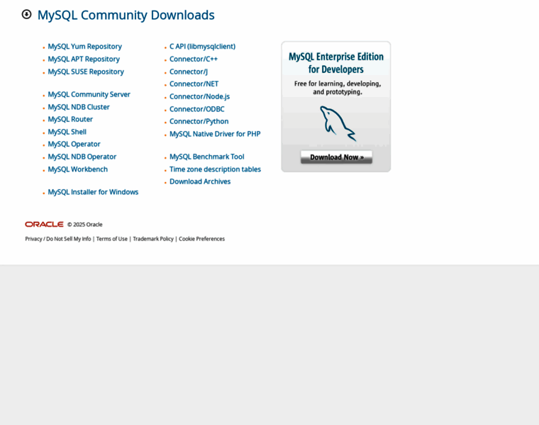 Downloads.mysql.com thumbnail Downloads.mysql.com thumbnail