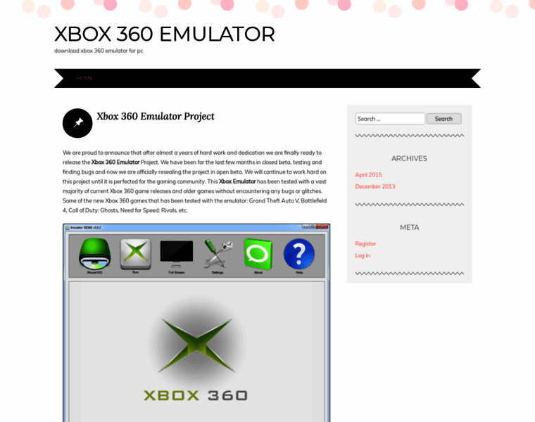 Downloadxbox360emulator.wordpress.com thumbnail