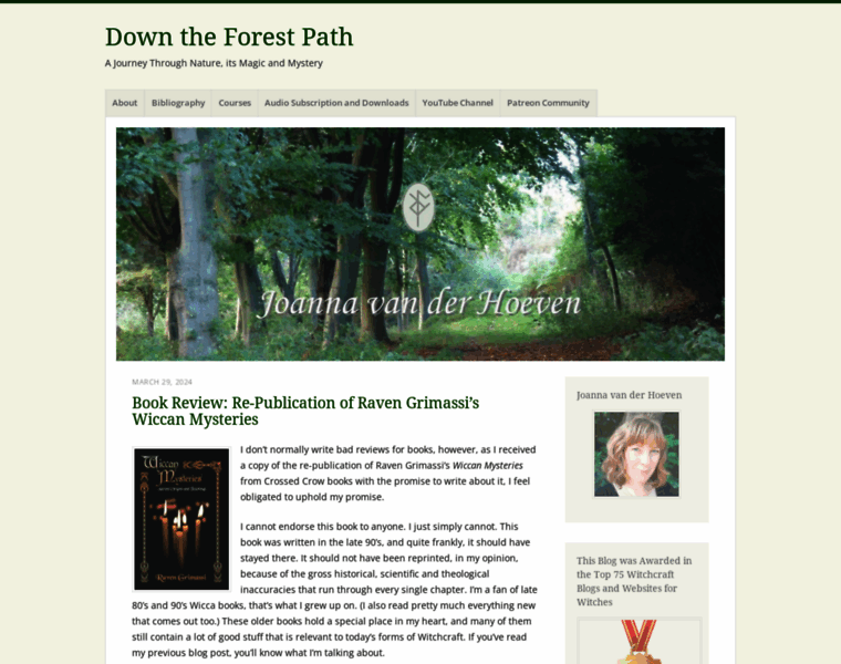 Downtheforestpath.com thumbnail