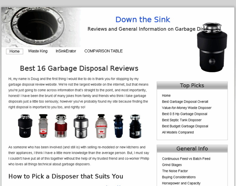 Downthesink.com thumbnail