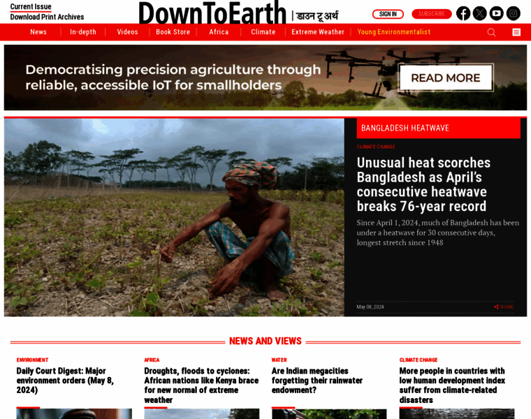 Downtoearth.org.in thumbnail