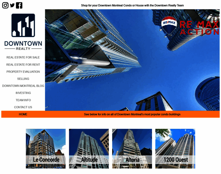 Downtownmontreal-realestate.com thumbnail