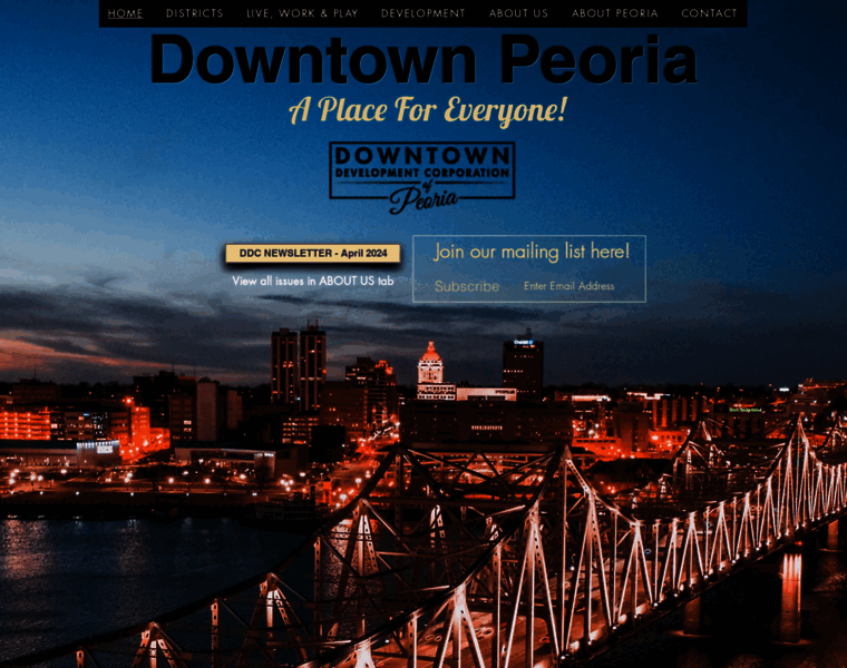 Downtownpeoria.us thumbnail
