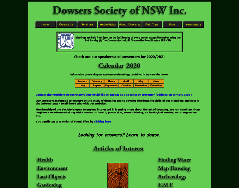 Dowsingaustralia.com thumbnail