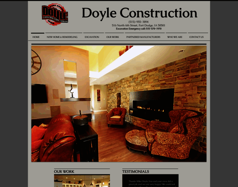Doyleconstruction.net thumbnail