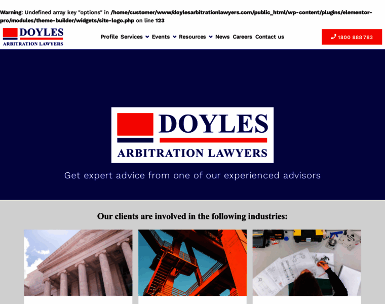 Doylesarbitrationlawyers.com.au thumbnail