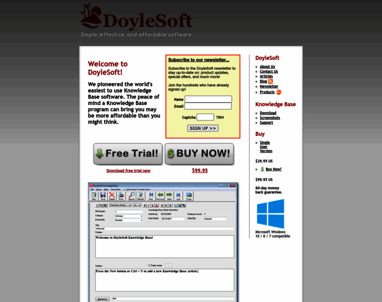 Doylesoft.com thumbnail
