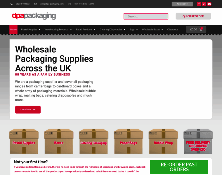 Dpa-packaging.com thumbnail