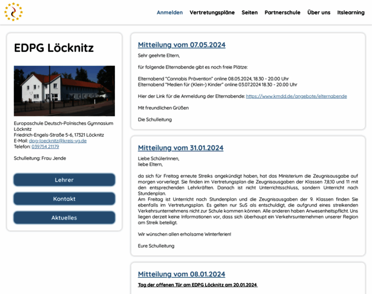 Dpg-loecknitz.de thumbnail