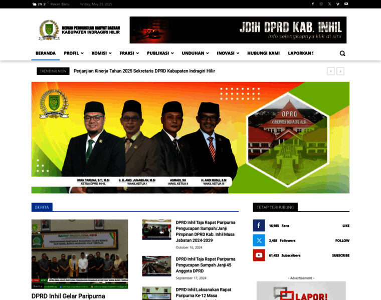 Dprd.inhilkab.go.id thumbnail