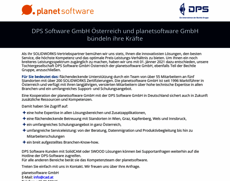 Dps-software.at thumbnail