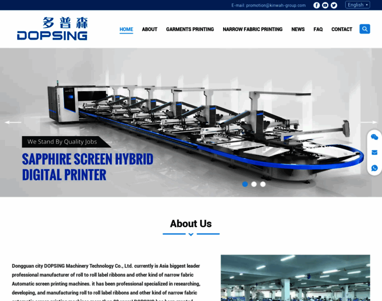 Dpsprintingmachine.com thumbnail