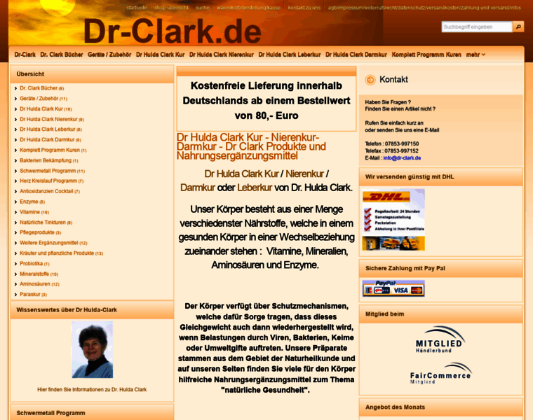 Dr-clark.de thumbnail