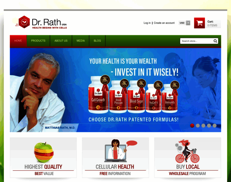 Dr-rath.com thumbnail